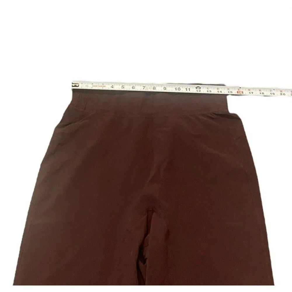 NEW Halara High Waisted Elastic Waistband Hiking Joggers Size M‎ Berry Red NWT